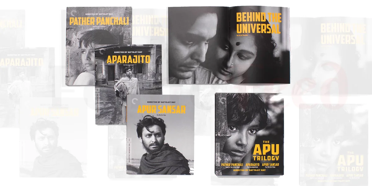 The Apu Trilogy: Pather Pencil,Aparajito  and Apu Songsar